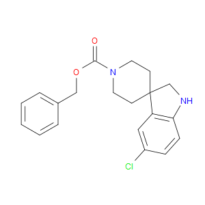 BENZYL 5-CHLOROSPIRO[INDOLINE-3,4'-PIPERIDINE]-1'-CARBOXYLATE