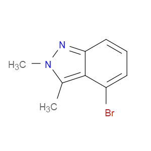4-BROMO-2,3-DIMETHYL-2H-INDAZOLE - Click Image to Close