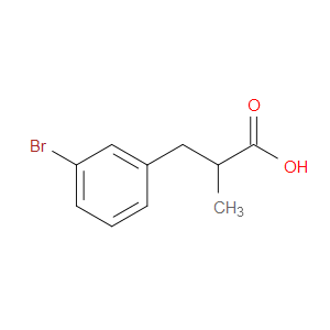 3-(3-BROMOPHENYL)-2-METHYLPROPANOIC ACID - Click Image to Close