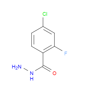 4-CHLORO-2-FLUOROBENZOHYDRAZIDE