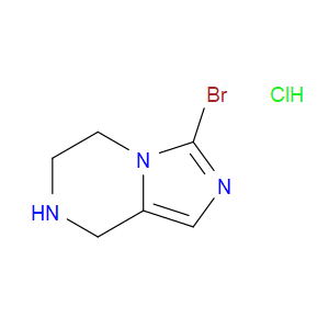 3-BROMO-5,6,7,8-TETRAHYDROIMIDAZO[1,5-A]PYRAZINE HYDROCHLORIDE