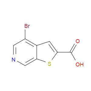 4-BROMOTHIENO[2,3-C]PYRIDINE-2-CARBOXYLIC ACID - Click Image to Close