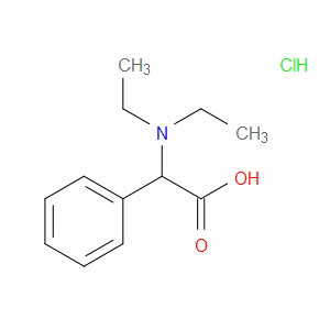DIETHYLAMINO-PHENYL-ACETIC ACID HYDROCHLORIDE - Click Image to Close