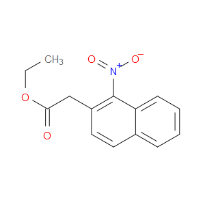 ETHYL 2-(1-NITRONAPHTHALEN-2-YL)ACETATE