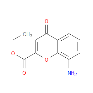 ETHYL 8-AMINO-4-OXO-4H-CHROMENE-2-CARBOXYLATE