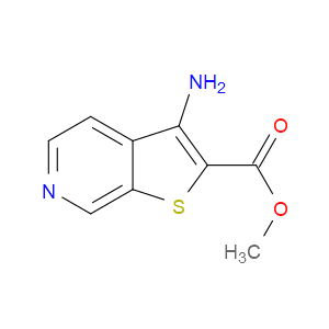 METHYL 3-AMINOTHIENO[2,3-C]PYRIDINE-2-CARBOXYLATE - Click Image to Close