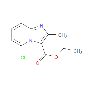ETHYL 5-CHLORO-2-METHYLIMIDAZO[1,2-A]PYRIDINE-3-CARBOXYLATE