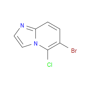 6-BROMO-5-CHLOROIMIDAZO[1,2-A]PYRIDINE