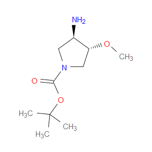 TERT-BUTYL (3R,4R)-3-AMINO-4-METHOXYPYRROLIDINE-1-CARBOXYLATE