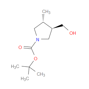 TRANS-TERT-BUTYL 3-(HYDROXYMETHYL)-4-METHYLPYRROLIDINE-1-CARBOXYLATE