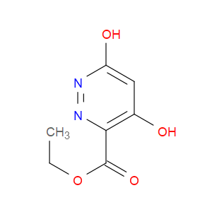 ETHYL 4,6-DIHYDROXYPYRIDAZINE-3-CARBOXYLATE