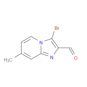 3-BROMO-7-METHYLIMIDAZO[1,2-A]PYRIDINE-2-CARBALDEHYDE