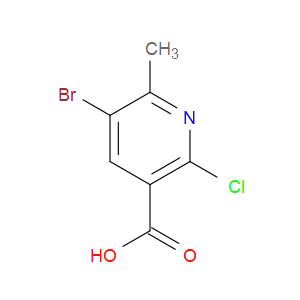 5-BROMO-2-CHLORO-6-METHYLNICOTINIC ACID - Click Image to Close