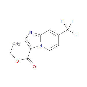 ETHYL 7-(TRIFLUOROMETHYL)IMIDAZO[1,2-A]PYRIDINE-3-CARBOXYLATE