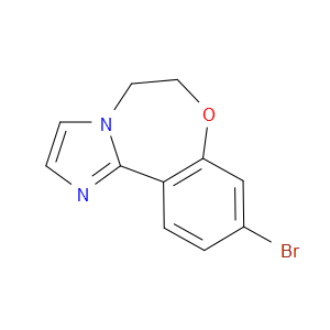 9-BROMO-5,6-DIHYDROBENZO[F]IMIDAZO[1,2-D][1,4]OXAZEPINE - Click Image to Close