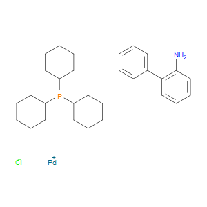 CHLORO[(TRICYCLOHEXYLPHOSPHINE)-2-(2'-AMINOBIPHENYL)]PALLADIUM(II)