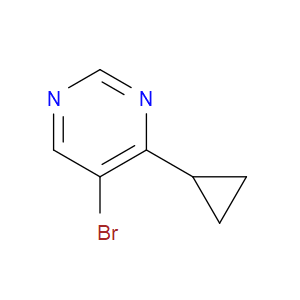 5-BROMO-4-CYCLOPROPYLPYRIMIDINE - Click Image to Close