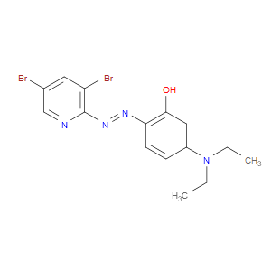 2-((3,5-DIBROMOPYRIDIN-2-YL)DIAZENYL)-5-(DIETHYLAMINO)PHENOL - Click Image to Close