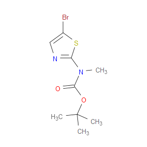 TERT-BUTYL (5-BROMOTHIAZOL-2-YL)(METHYL)CARBAMATE - Click Image to Close
