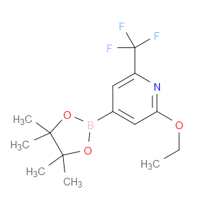 2-ETHOXY-4-(4,4,5,5-TETRAMETHYL-1,3,2-DIOXABOROLAN-2-YL)-6-(TRIFLUOROMETHYL)PYRIDINE - Click Image to Close