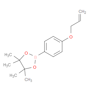 4,4,5,5-TETRAMETHYL-2-[4-(PROP-2-EN-1-YLOXY)PHENYL]-1,3,2-DIOXABOROLANE