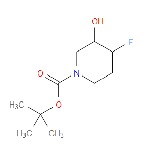 TERT-BUTYL 4-FLUORO-3-HYDROXYPIPERIDINE-1-CARBOXYLATE - Click Image to Close