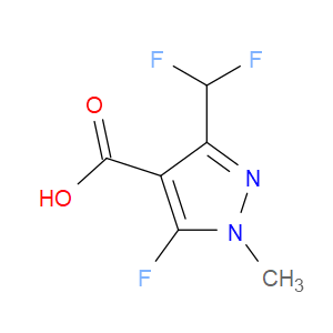 3-(DIFLUOROMETHYL)-5-FLUORO-1-METHYL-1H-PYRAZOLE-4-CARBOXYLIC ACID - Click Image to Close