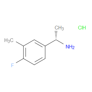 (S)-1-(4-FLUORO-3-METHYLPHENYL)ETHANAMINE HYDROCHLORIDE