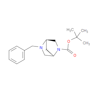 TERT-BUTYL (1R,4R)-5-BENZYL-2,5-DIAZABICYCLO[2.2.1]HEPTANE-2-CARBOXYLATE