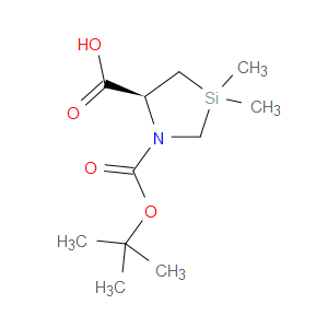 (S)-1-(TERT-BUTOXYCARBONYL)-3,3-DIMETHYL-1,3-AZASILOLIDINE-5-CARBOXYLIC ACID