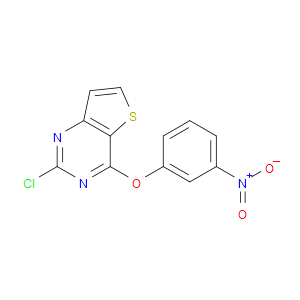 2-CHLORO-4-(3-NITROPHENOXY)THIENO[3,2-D]PYRIMIDINE - Click Image to Close