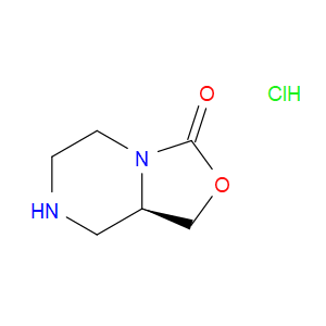 (R)-TETRAHYDRO-1H-OXAZOLO[3,4-A]PYRAZIN-3(5H)-ONE HYDROCHLORIDE