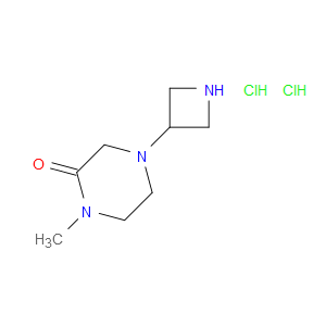 4-(AZETIDIN-3-YL)-1-METHYLPIPERAZIN-2-ONE DIHYDROCHLORIDE