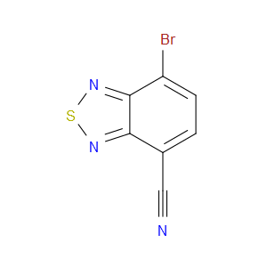 7-BROMO-2,1,3-BENZOTHIADIAZOLE-4-CARBONITRILE