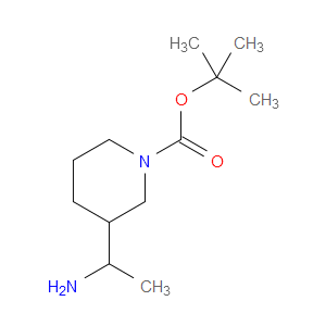 TERT-BUTYL 3-(1-AMINOETHYL)PIPERIDINE-1-CARBOXYLATE - Click Image to Close