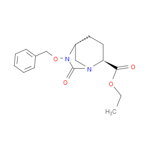 ETHYL (2S,5R)-6-(BENZYLOXY)-7-OXO-1,6-DIAZABICYCLO[3.2.1]OCTANE-2-CARBOXYLATE - Click Image to Close