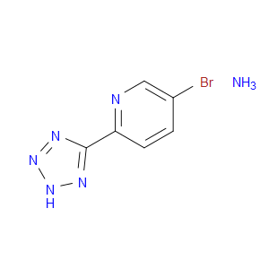 5-BROMO-2-(2H-TETRAZOL-5-YL)PYRIDINE AMMONIA SALT - Click Image to Close