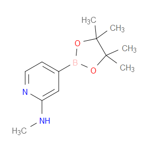 N-METHYL-4-(4,4,5,5-TETRAMETHYL-1,3,2-DIOXABOROLAN-2-YL)PYRIDIN-2-AMINE - Click Image to Close
