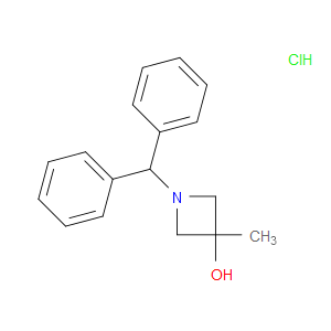 1-(DIPHENYLMETHYL)-3-METHYLAZETIDIN-3-OL HYDROCHLORIDE - Click Image to Close