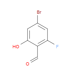 4-BROMO-2-FLUORO-6-HYDROXYBENZALDEHYDE - Click Image to Close