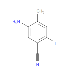 5-AMINO-2-FLUORO-4-METHYLBENZONITRILE