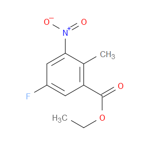ETHYL 5-FLUORO-2-METHYL-3-NITROBENZOATE