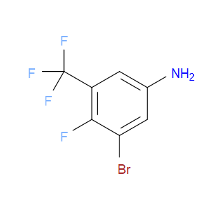 3-BROMO-4-FLUORO-5-(TRIFLUOROMETHYL)ANILINE - Click Image to Close