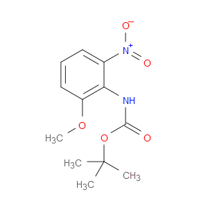 TERT-BUTYL (2-METHOXY-6-NITROPHENYL)CARBAMATE