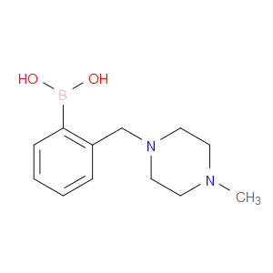 2-((4-METHYLPIPERAZIN-1-YL)METHYL)PHENYLBORONIC ACID - Click Image to Close