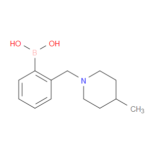 2-((4-METHYLPIPERIDIN-1-YL)METHYL)PHENYLBORONIC ACID - Click Image to Close