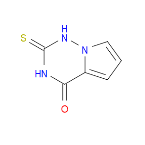 PYRROLO[2,1-F][1,2,4]TRIAZIN-4(1H)-ONE, 2,3-DIHYDRO-2-THIOXO-