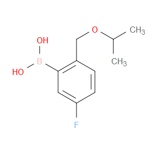5-FLUORO-2-(ISOPROPOXYMETHYL)PHENYLBORONIC ACID