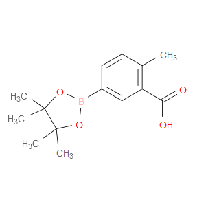 2-METHYL-5-(4,4,5,5-TETRAMETHYL-1,3,2-DIOXABOROLAN-2-YL)BENZOIC ACID