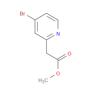 METHYL 2-(4-BROMOPYRIDIN-2-YL)ACETATE - Click Image to Close